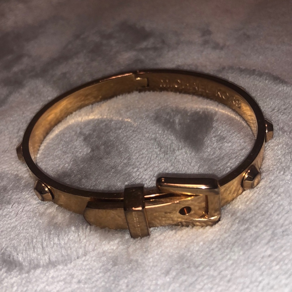 Michael Kors Buckle Bangle Bracelet